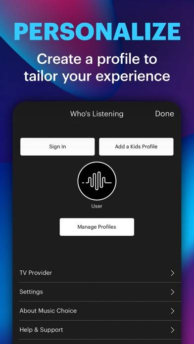 Music Choice: Ad-Free Music App screenshot #5