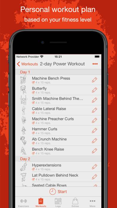 Fitness Point Pro: Home & Gym Capture d'écran de l'application #2