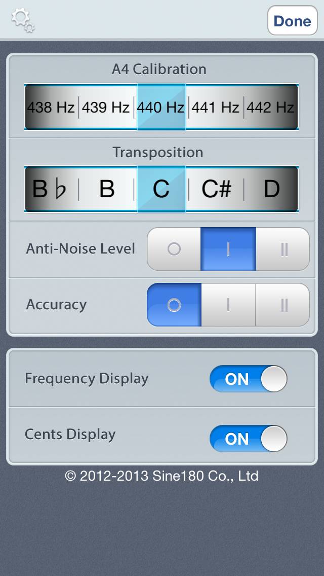 Elegantune Pro Chromatic Tuner capture d'écran #4