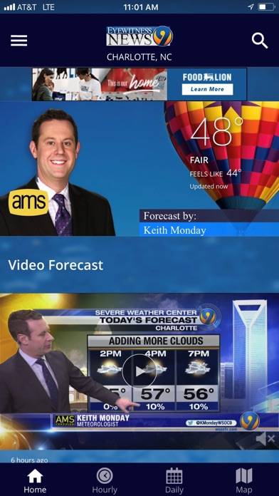 WSOC-TV Channel 9 Weather App App screenshot #2