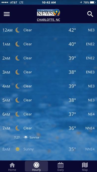 WSOC-TV Channel 9 Weather App App screenshot