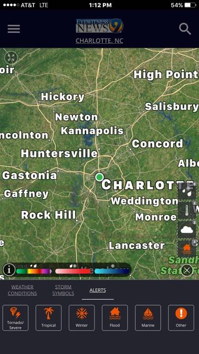WSOC-TV Channel 9 Weather App App screenshot