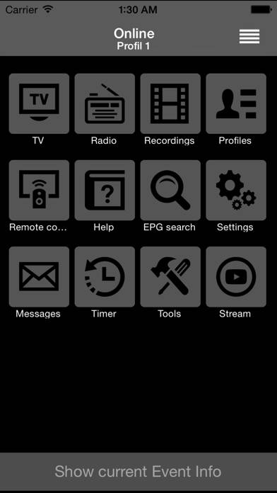 E2Remote Pro Schermata dell'app #1