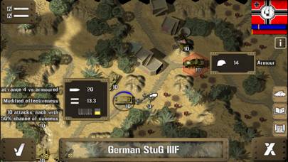 Tank Battle: North Africa game screenshot