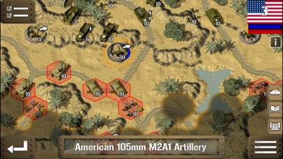 Tank Battle: North Africa game screenshot