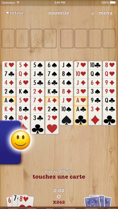 FreeCell ▻ Solitaire plus App screenshot #1