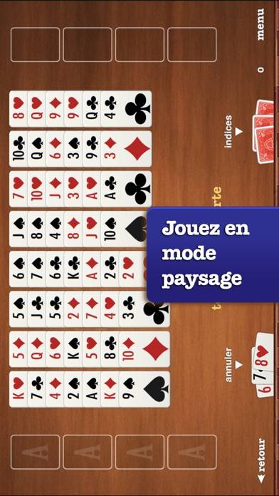 FreeCell ▻ Solitaire plus App screenshot #2