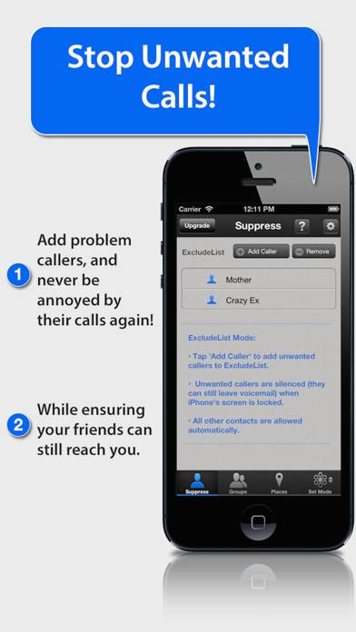 Call Bliss - Silence unwanted calls and texts