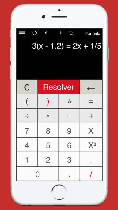 Equation Solver 4in1 Captura de pantalla de la aplicación #2