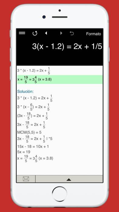 Equation Solver 4in1 Captura de pantalla de la aplicación #3