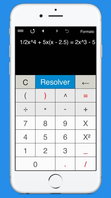Equation Solver 4in1 Captura de pantalla de la aplicación #6