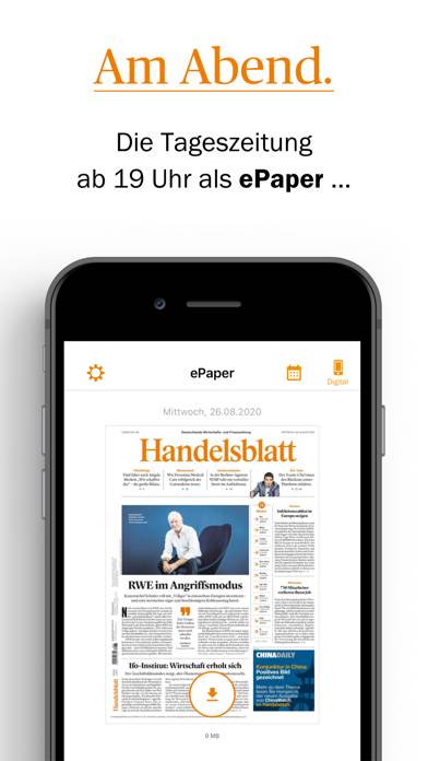 Handelsblatt App-Screenshot #6