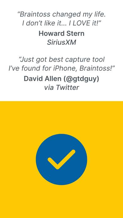 Braintoss App skärmdump #6