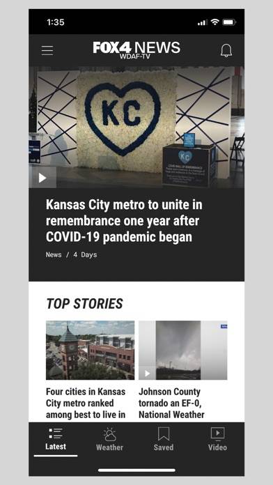 FOX4 News Kansas City App screenshot #1