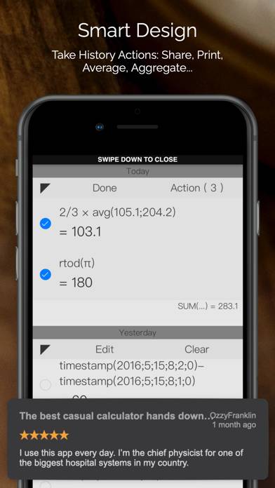 CALC Smart Calculator ± Скриншот приложения #3