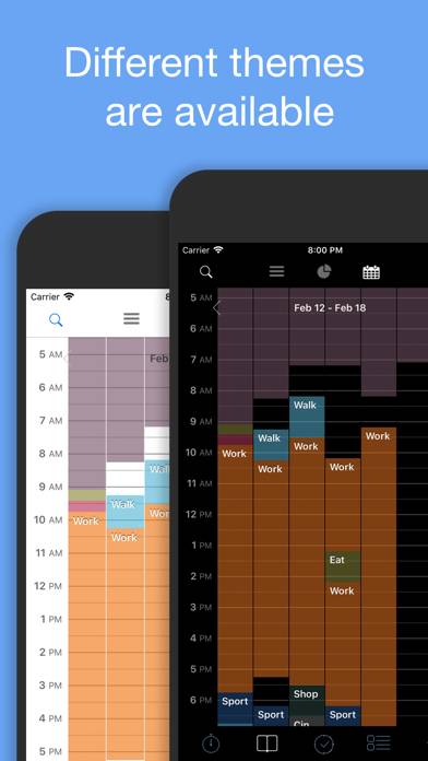 ATimeLogger Time Tracker Captura de pantalla de la aplicación #4