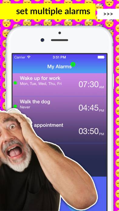 Loud Alarm Clock PRO Sleep plus App skärmdump
