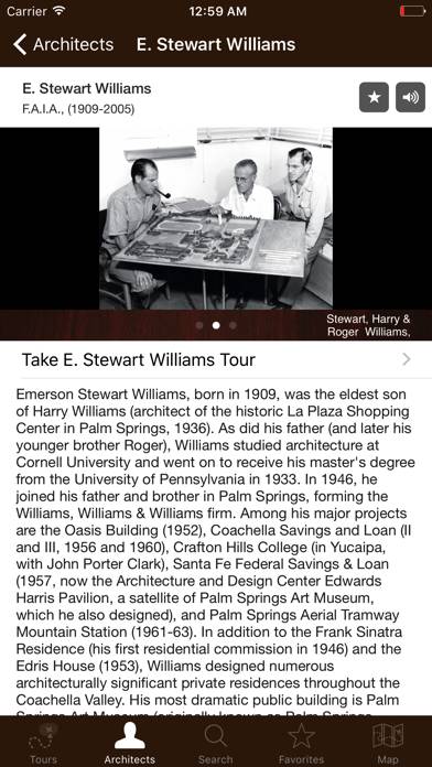 Palm Springs Modernism Tour Schermata dell'app #4