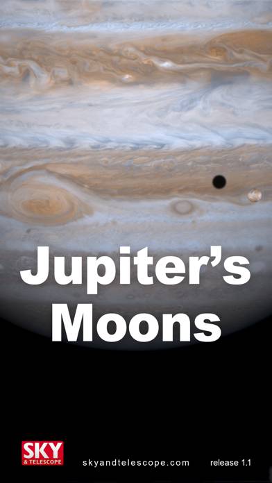 JupiterMoons Captura de pantalla de la aplicación #1
