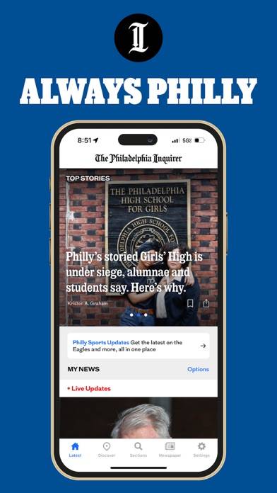 The Philadelphia Inquirer App screenshot #1