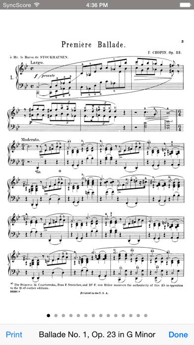 Chopin Ballades & Scherzos App screenshot