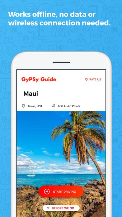 Maui GyPSy Guide Driving Tour App screenshot