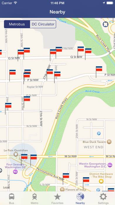 DC Metro and Bus App screenshot #4