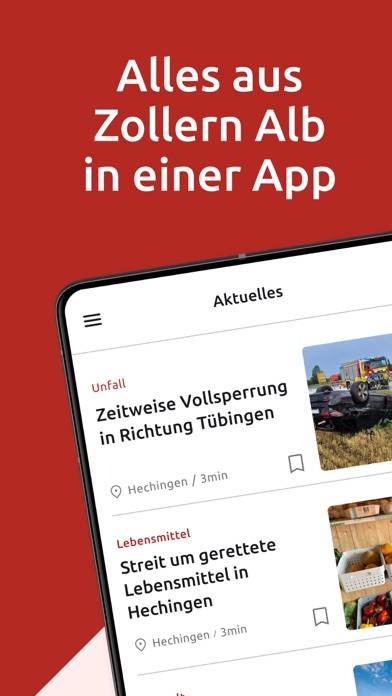 Zollern-Alb-Kurier E-Paper App-Screenshot #1