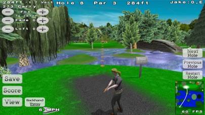 Disc Golf 3D App skärmdump #1