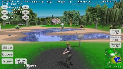 Disc Golf 3D App skärmdump #4