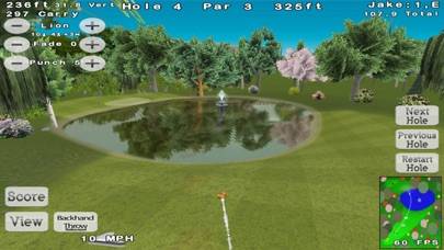 Disc Golf 3D App skärmdump #5