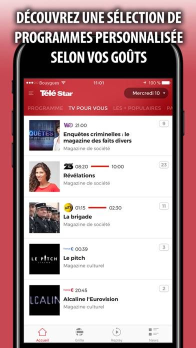 TéléStar programmes & actu TV App screenshot #3