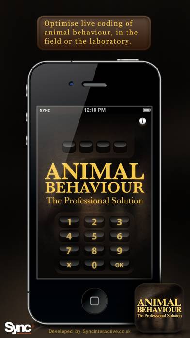 Animal Behaviour Pro captura de pantalla
