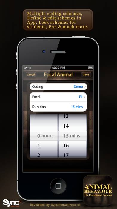 Animal Behaviour Pro Captura de pantalla de la aplicación