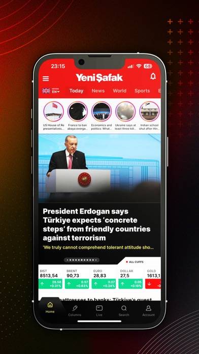 Yeni Şafak App screenshot #1