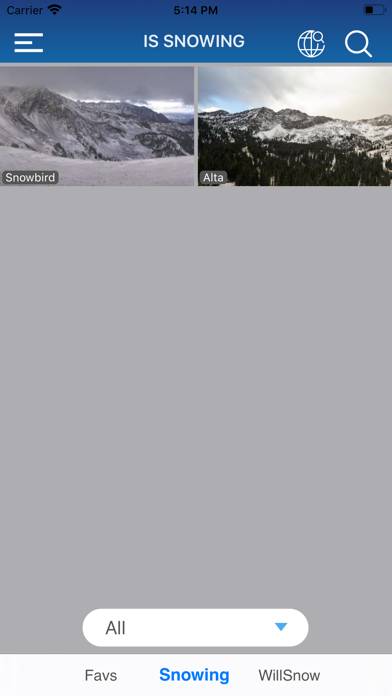 Webcams and Snow Reports Captura de pantalla de la aplicación #2