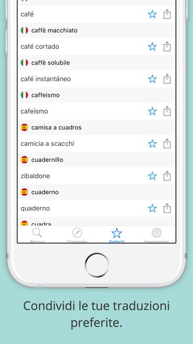 Spanish Italian Dictionary plus Captura de pantalla de la aplicación #2