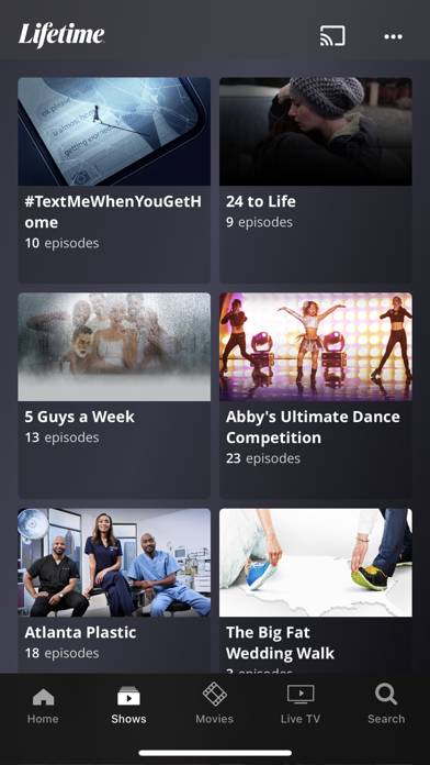 Lifetime: TV Shows & Movies App screenshot #2