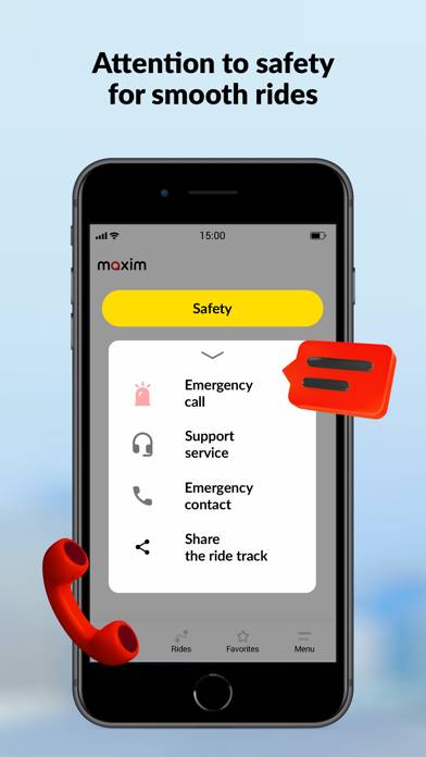 Maxim  order taxi & delivery Скриншот приложения #6