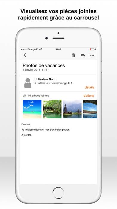 Mail Orange Capture d'écran de l'application #1