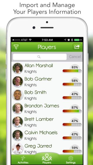 IGrade for Soccer Coach (Lineup, Score, Schedule) Capture d'écran de l'application #2