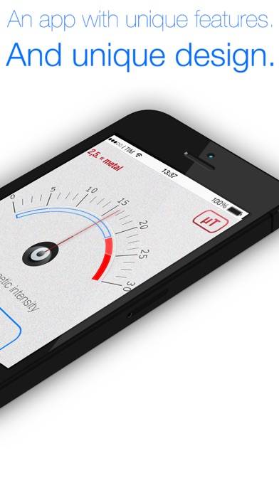 Metal Detector and Magnetometer Captura de pantalla de la aplicación #2