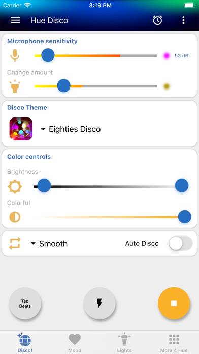 Hue Disco Schermata dell'app #1
