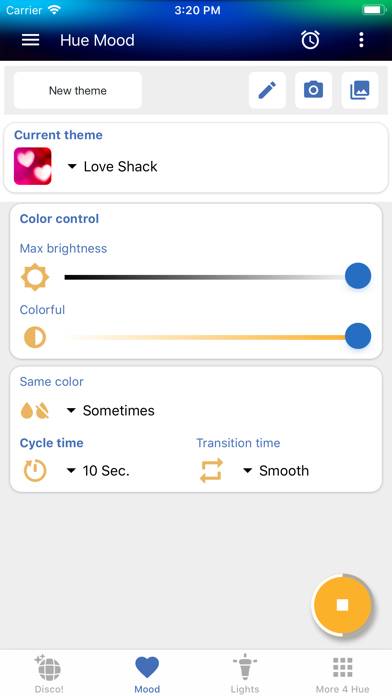 Hue Disco App-Screenshot #5