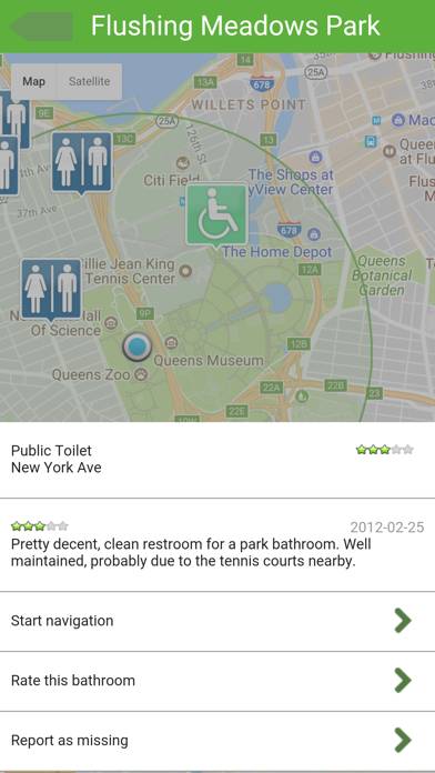 Bathroom Scout Captura de pantalla de la aplicación #2