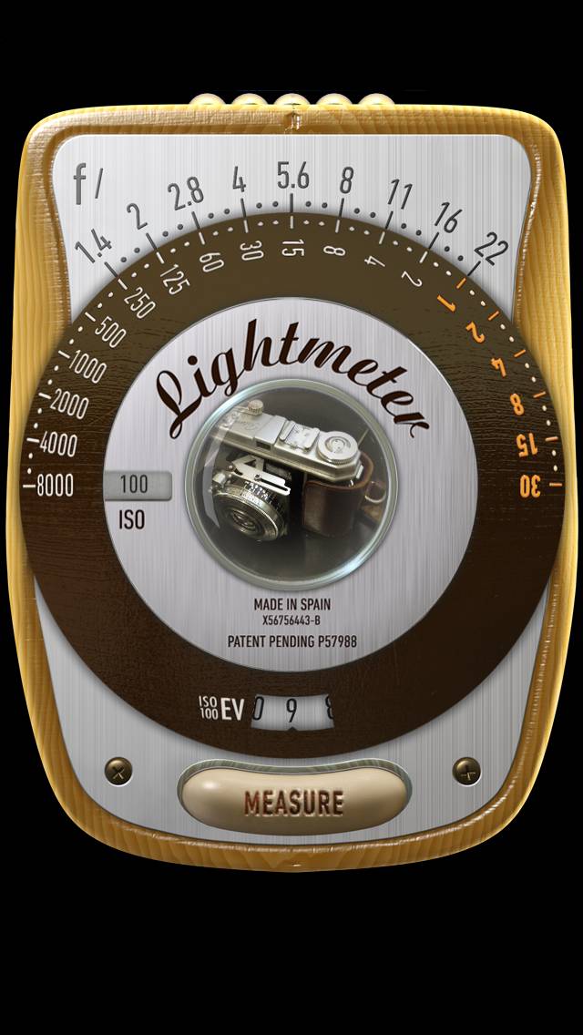 MyLightMeter App screenshot #1