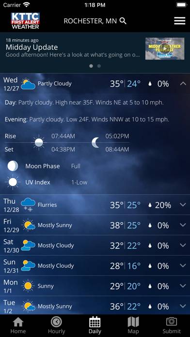 KTTC First Alert Weather App screenshot #3