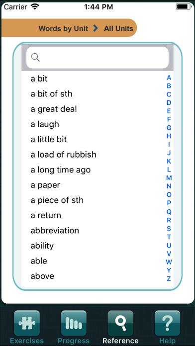 Vocabulary in Use Intermediate App screenshot #4