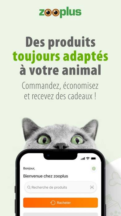 Zooplus – Animalerie en ligne App skärmdump #1
