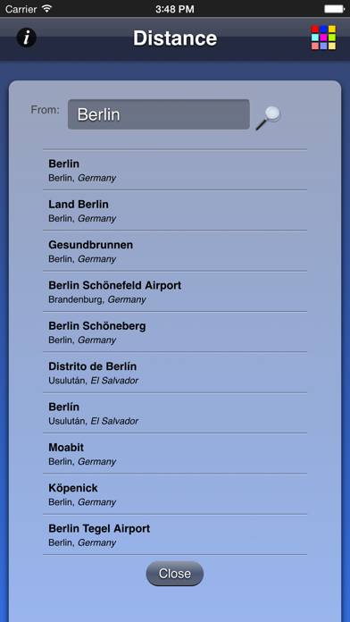 Distance App App screenshot #3